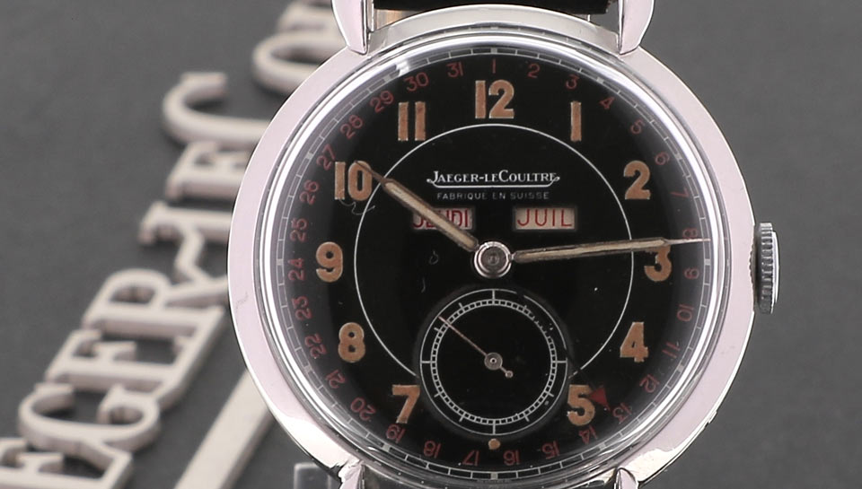 Wristwatch men Jaeger LeCoultre Triple date