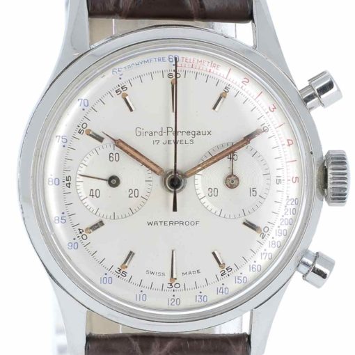 montre bracelet Girard Perregaux chronographe cadran 3