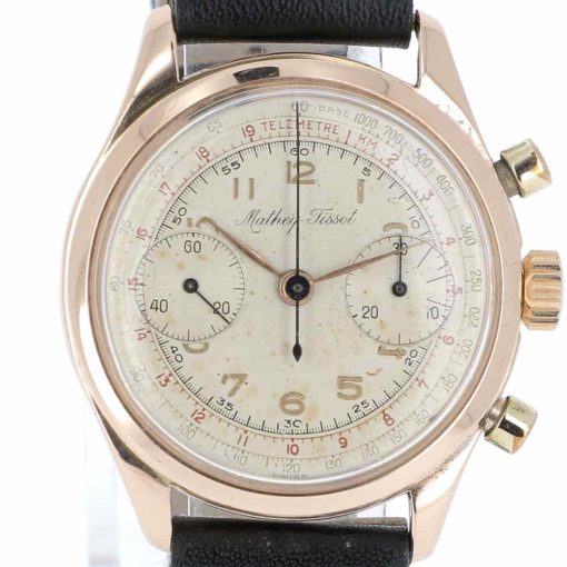 montre bracelet Mathey Tissot chronographe cadran 2