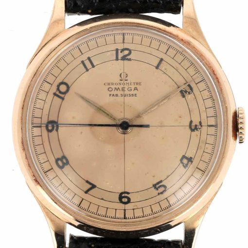 montre bracelet Omega chronometre cadran 3