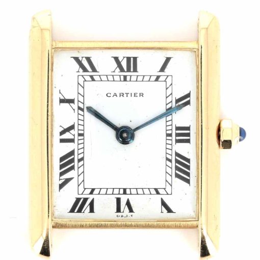 montre bracelet Cartier tank cadran 3