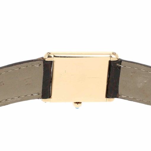 montre bracelet Cartier tank fond