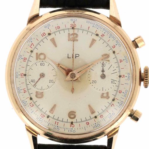 montre bracelet Lip chronographe R106 cadran