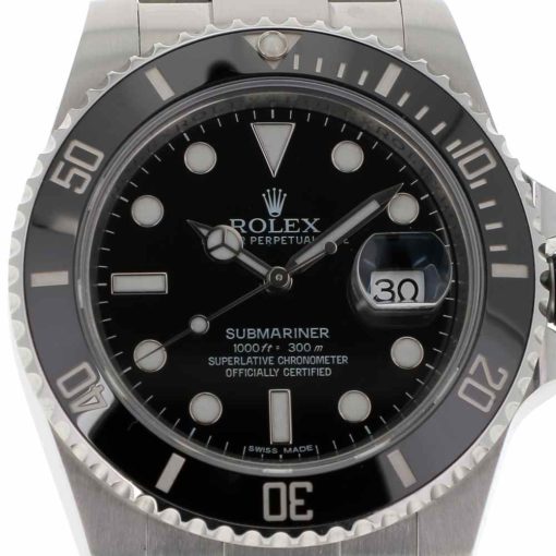 montre bracelet Rolex submariner 116610 cadran 3