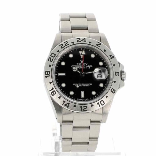 montre bracelet Rolex explorer 2 noire cadran 3