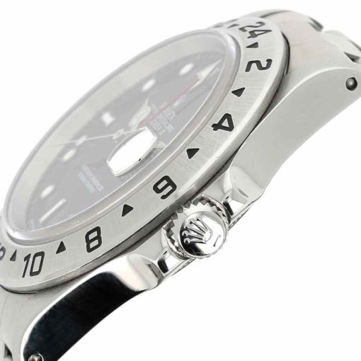 montre bracelet Rolex explorer 2 noire couronne