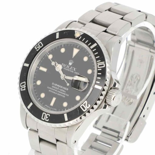 montre bracelet Rolex submariner 168000 remontoir