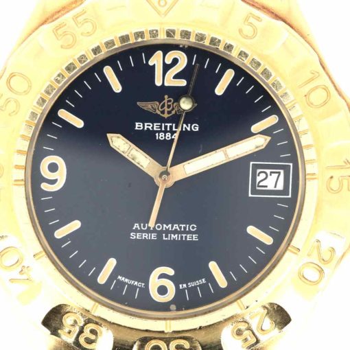 montre bracelet Breitling serie limitee cadran