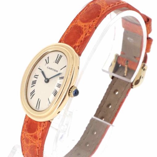 montre bracelet Cartier baignoire remontoir