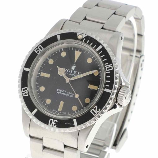 montre bracelet Rolex submariner 5513 remontoir