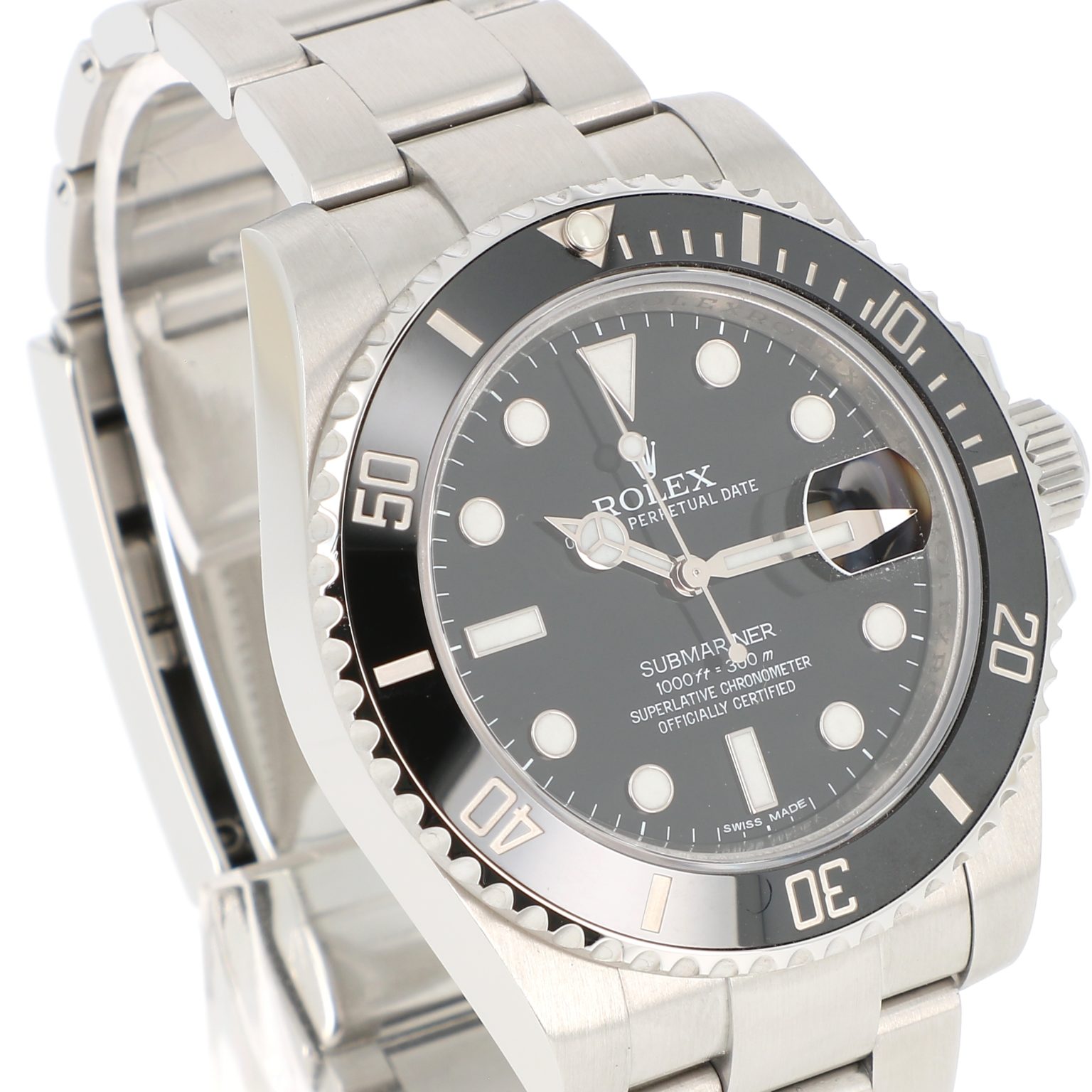 rolex 116610LN coté