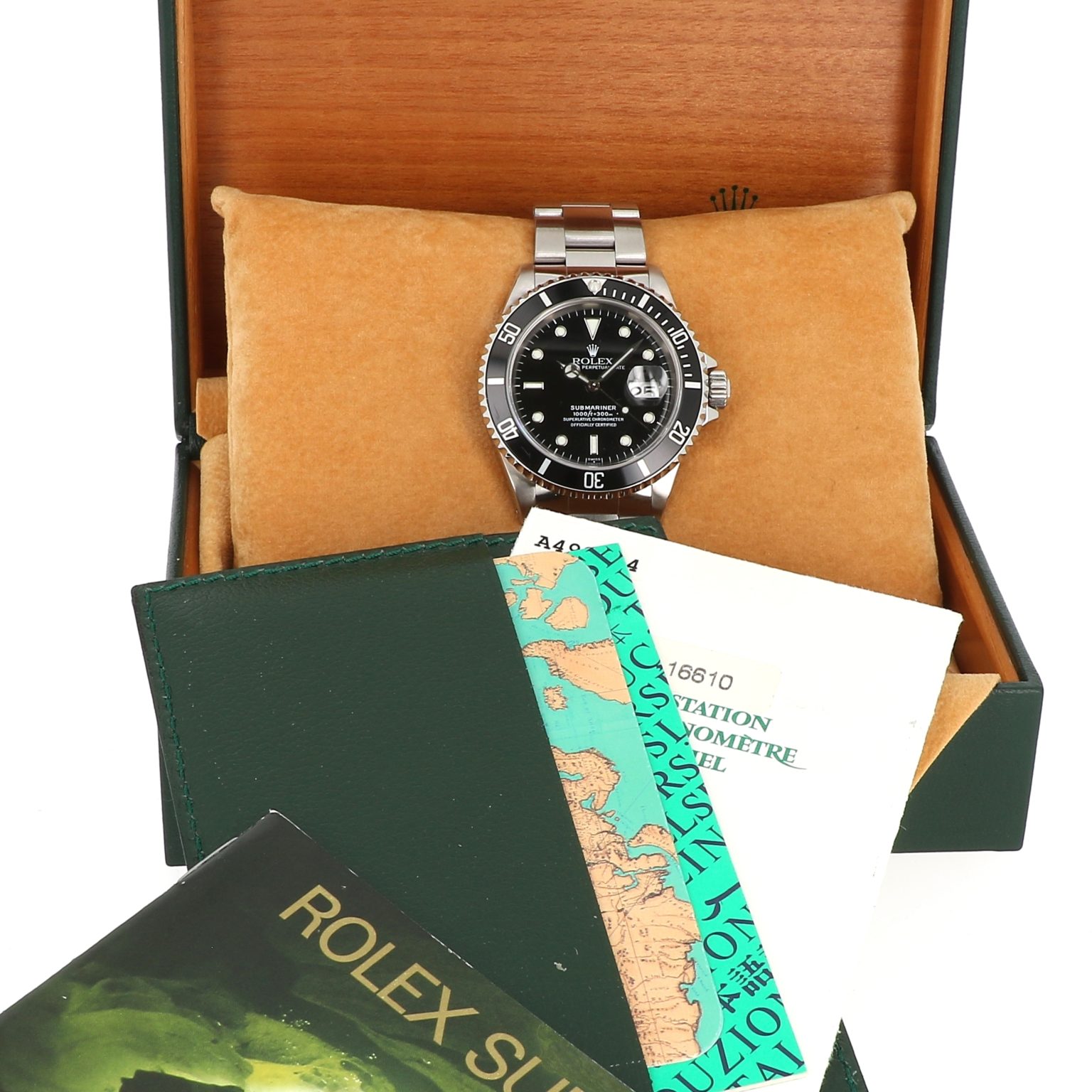 rolex 16610 papiers