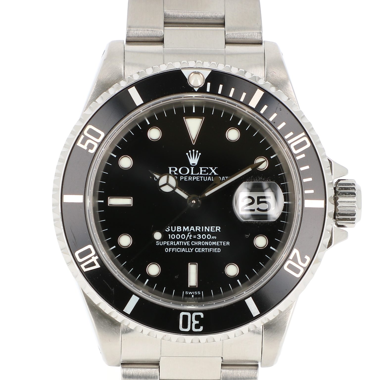 rolex 16610 cadran