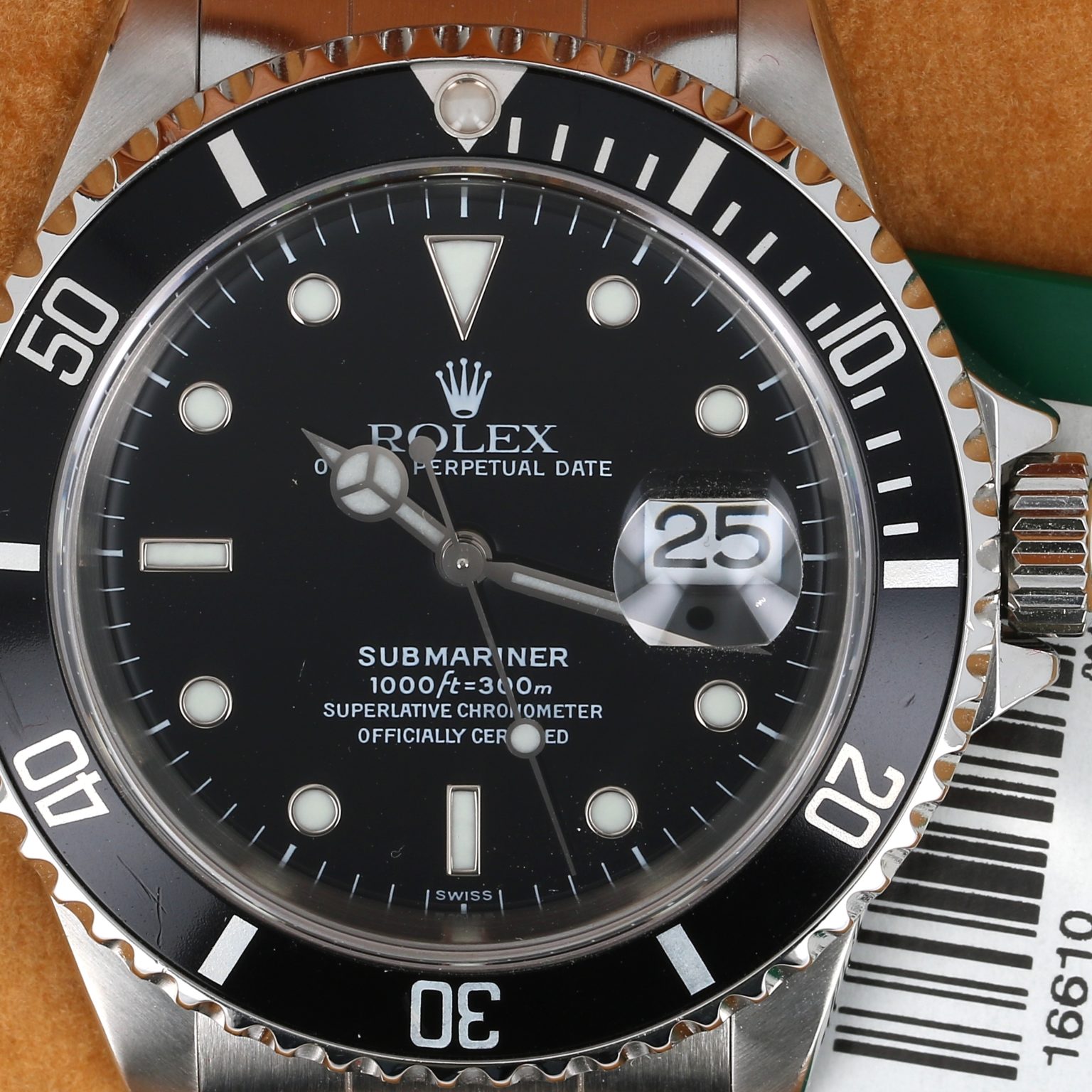 rolex 16610 detail