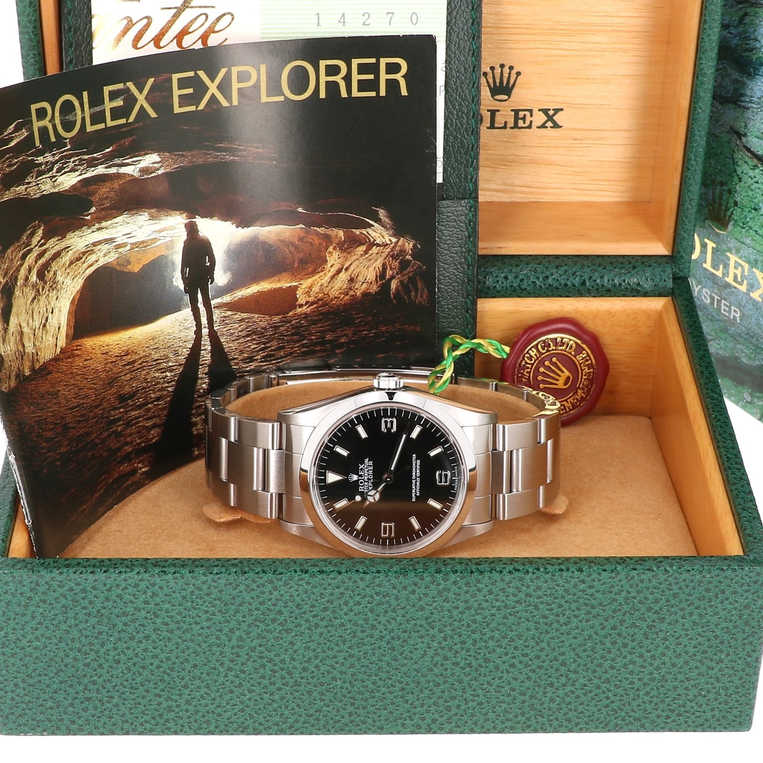 rolex explorer papiers