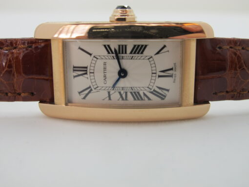 Cartier Tank Américaine Ref W2607456 or rose