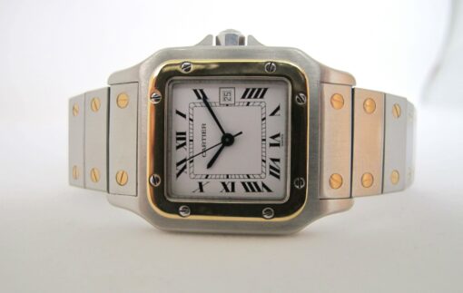 Cartier Santos Homme or et acier Ref 1172961 – Image 12