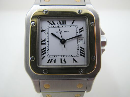 Cartier Santos Homme or et acier Ref 1172961 – Image 2