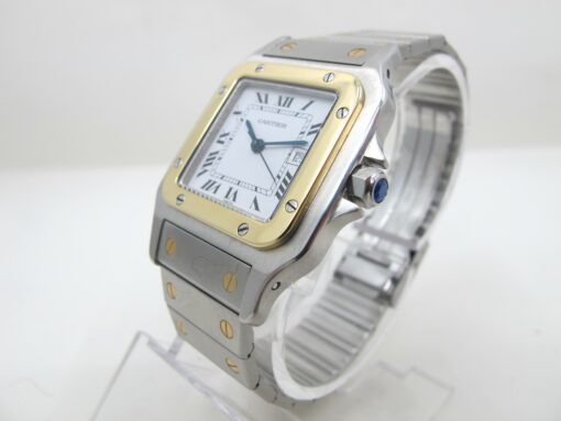 Cartier Santos Homme or et acier Ref 1172961 – Image 3