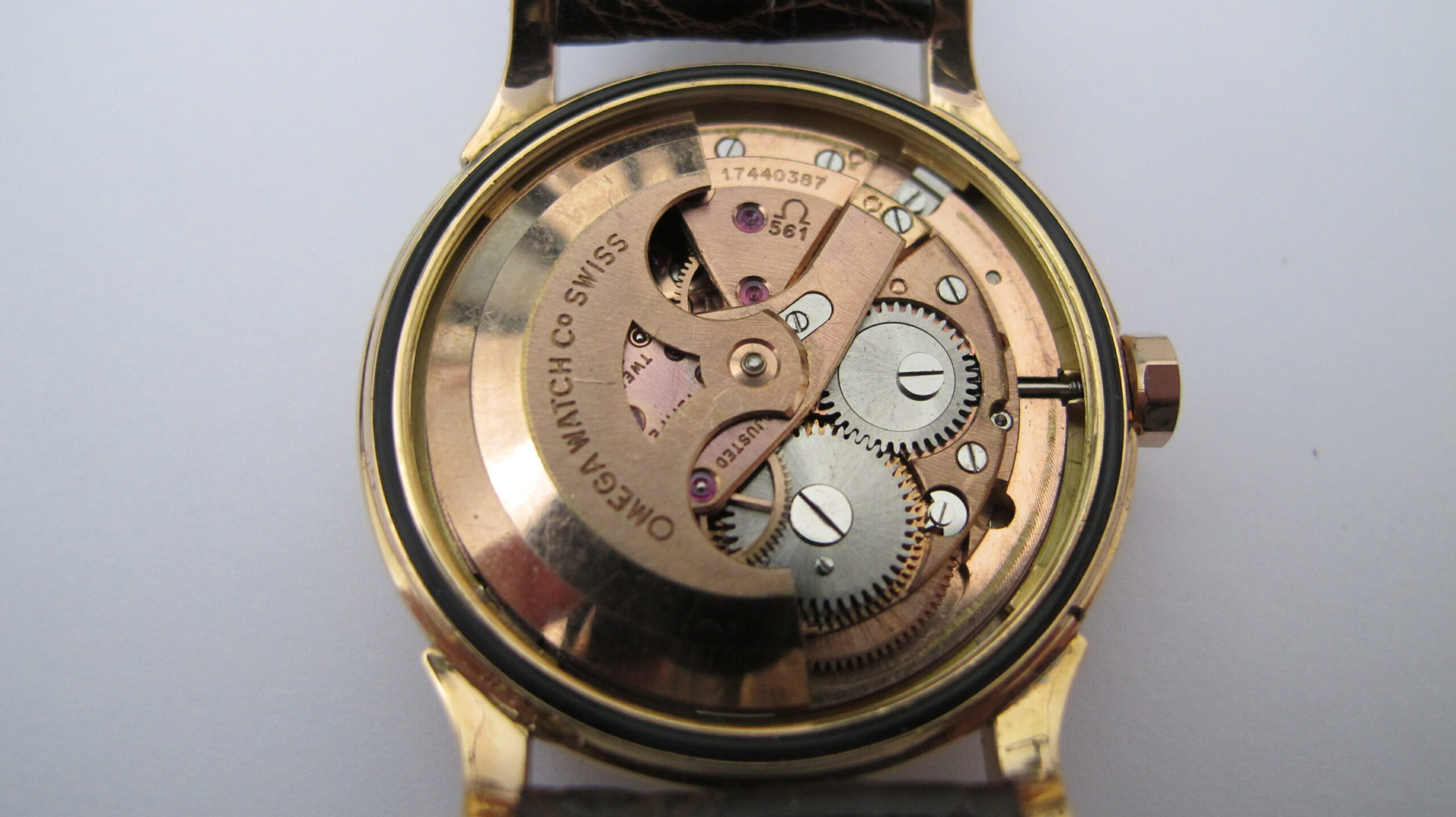 OMEGA Constellation or rose 18 carats – Image 13