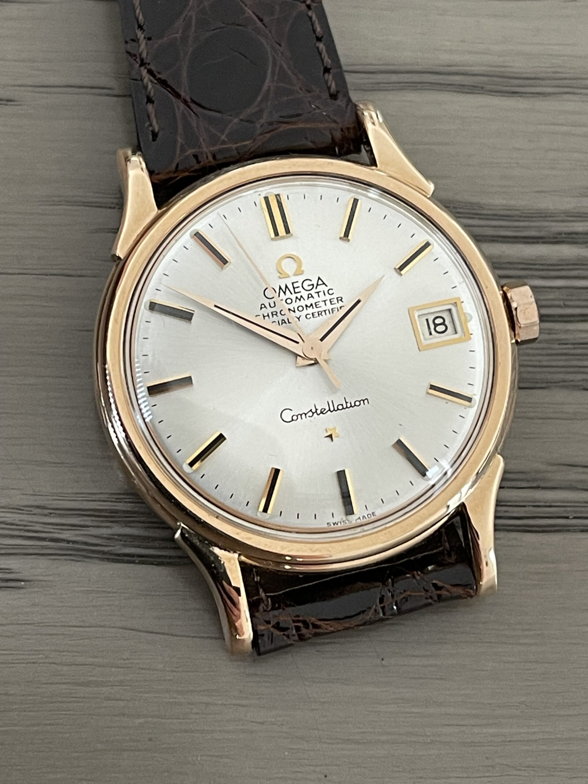 OMEGA Constellation rose gold 18k - Image 14