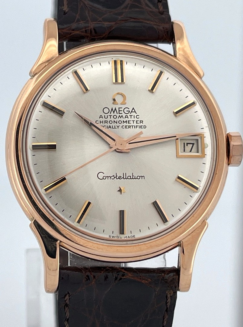 OMEGA Constellation or rose 18 carats – Image 9
