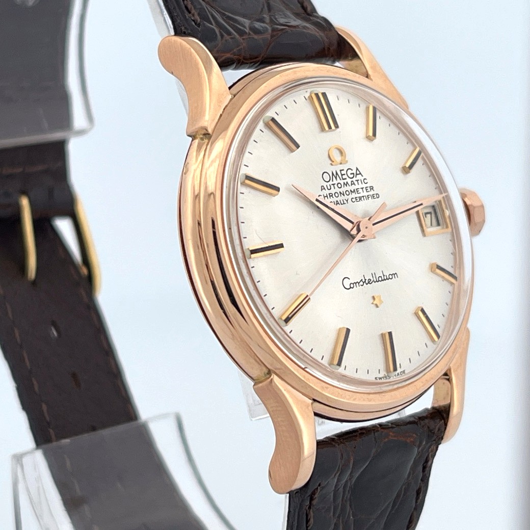 OMEGA Constellation or rose 18 carats – Image 5