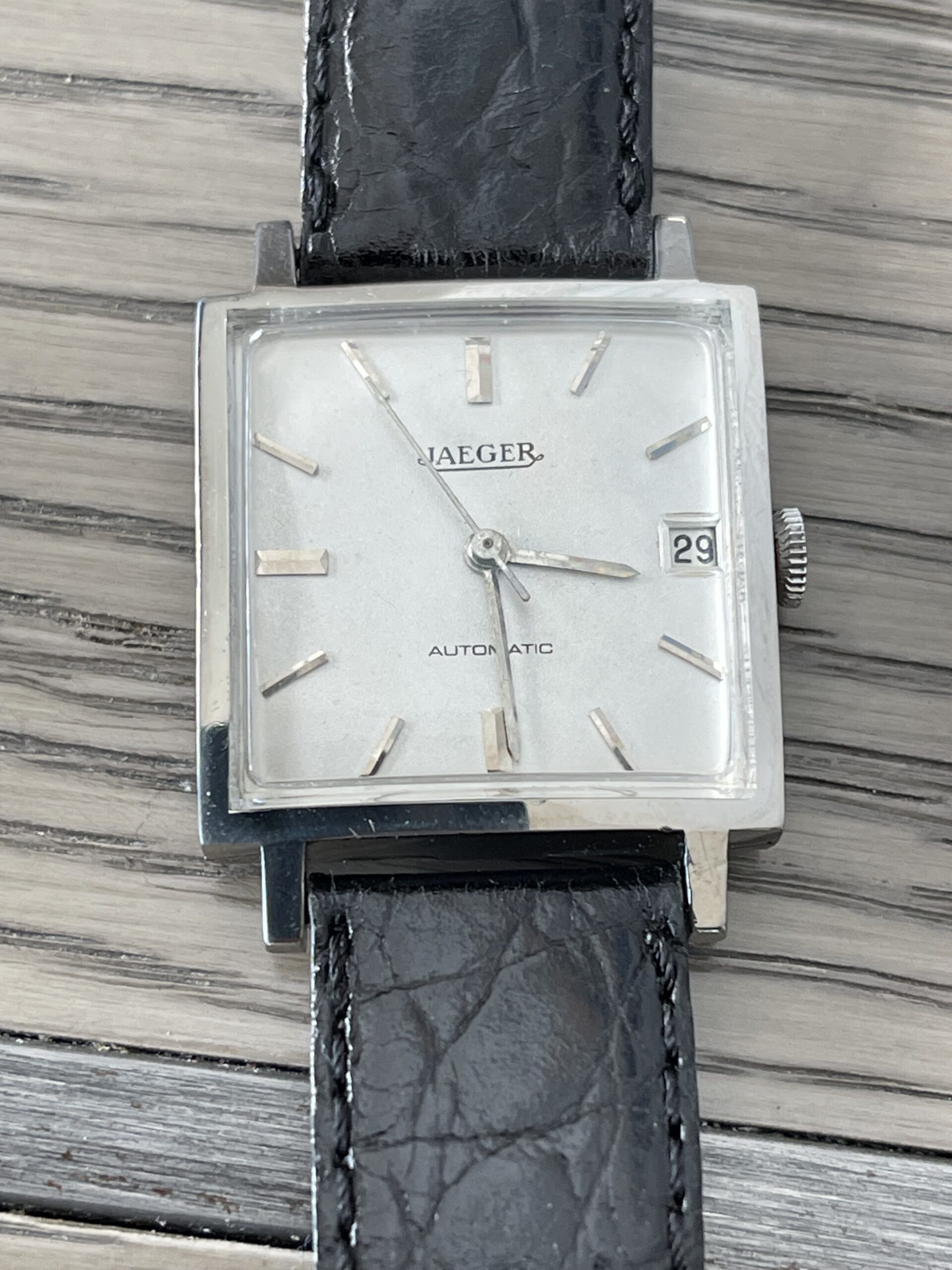 JAEGER Classic carré acier – Image 2