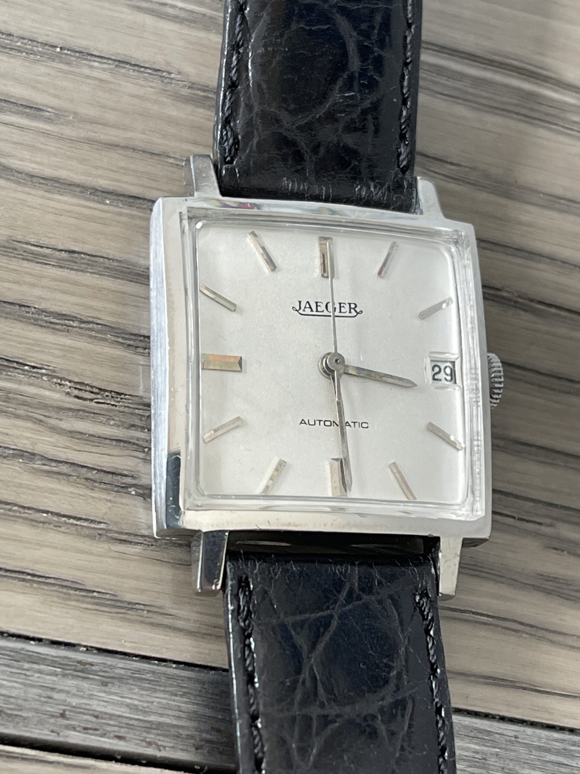 JAEGER Classic carré acier – Image 3