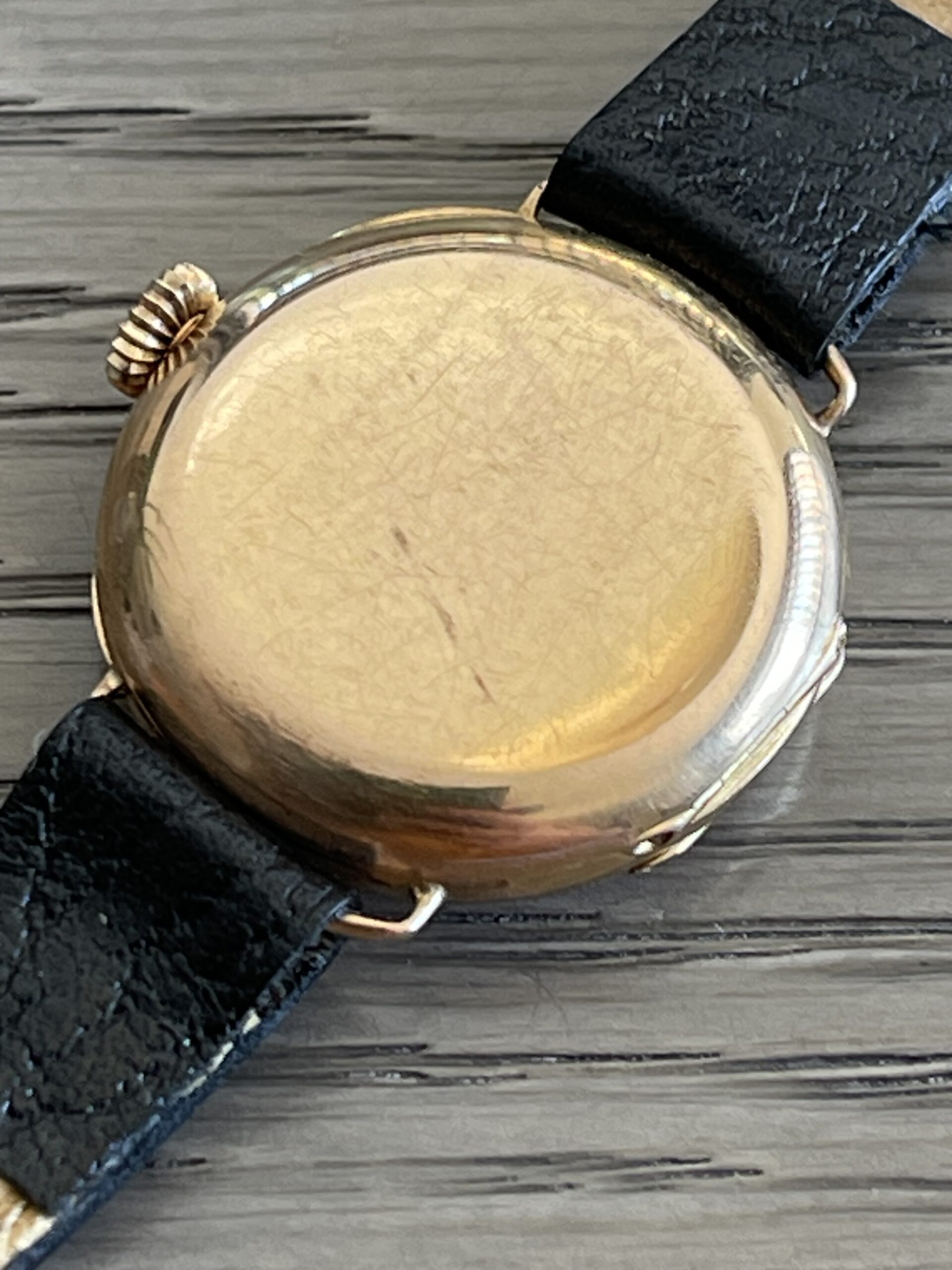 PATEK PHILIPPE Officier ronde or 18k vers 1920 – Image 6