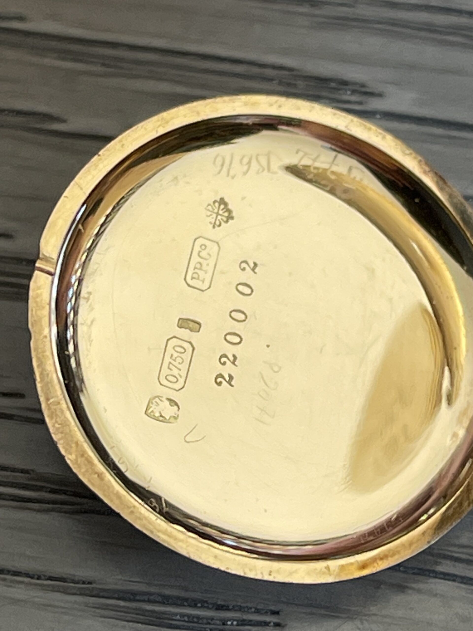 PATEK PHILIPPE Officier ronde or 18k vers 1920 – Image 8