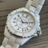 CHANEL J12 Ref H5700 white ceramic - Image 5