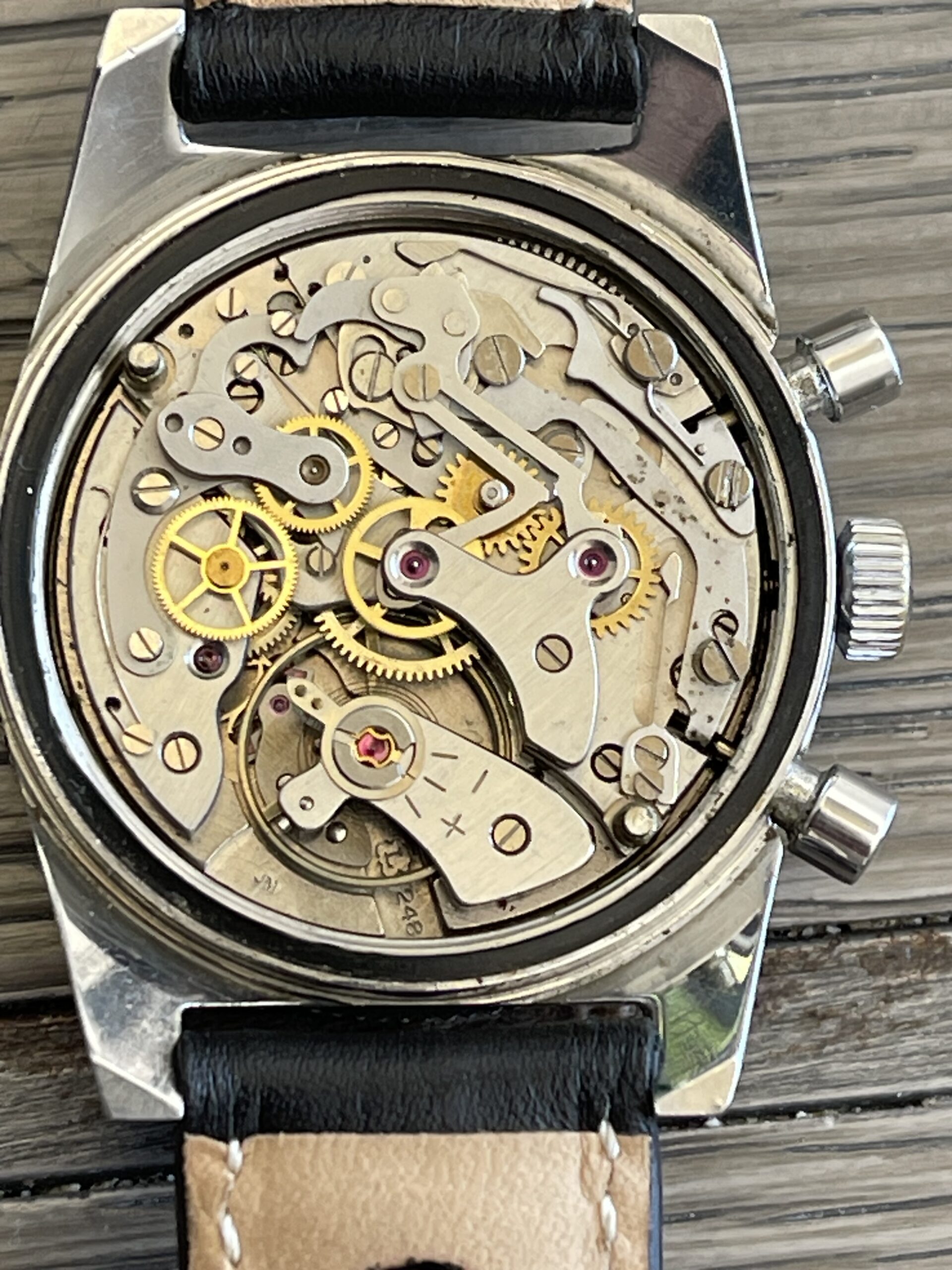 JAQUET DROZ chronographe vintage – Image 6