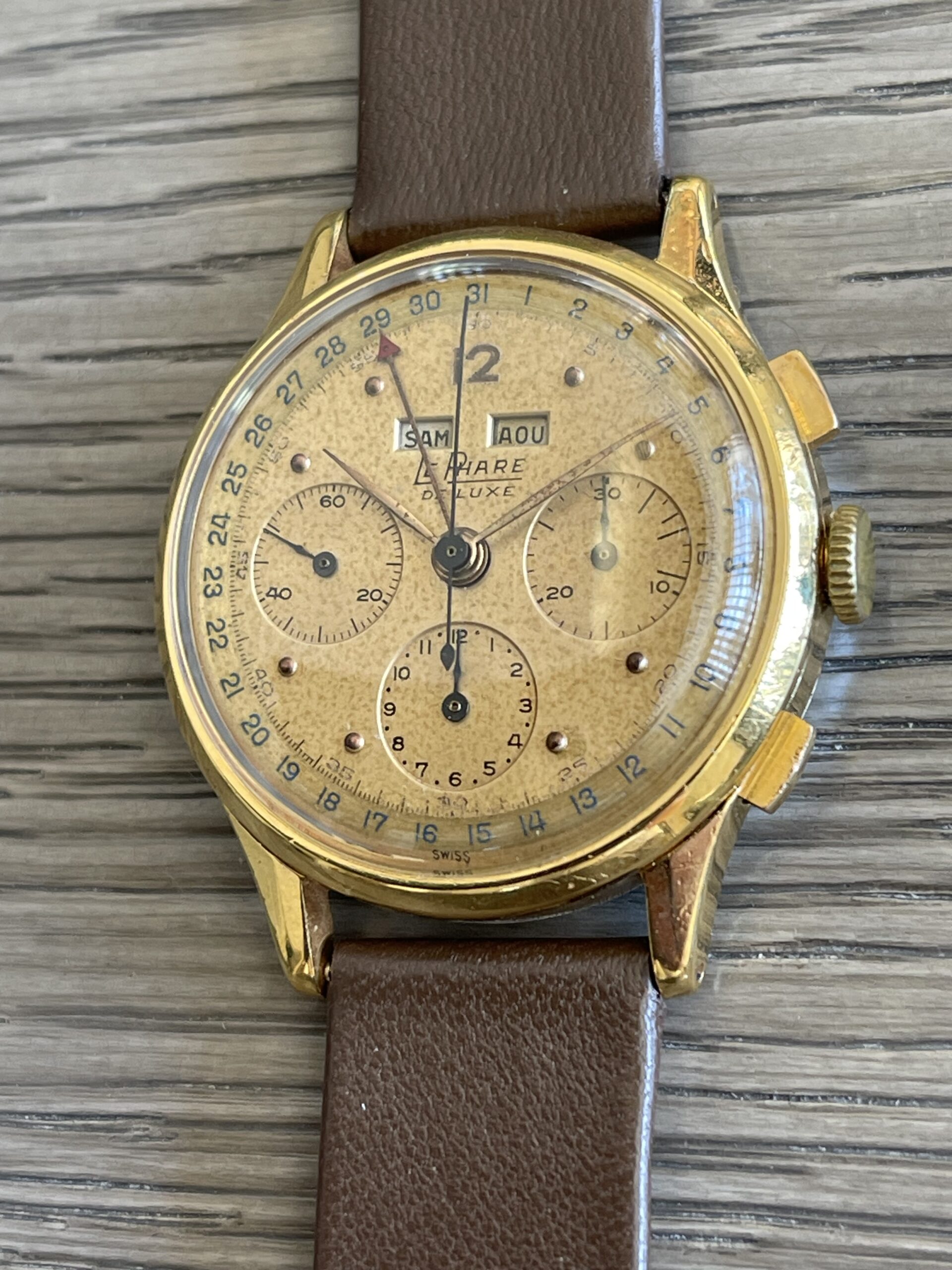 Le PHARE De Luxe triple quantieme chronographe V72 – Image 3