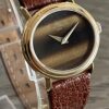 Baume & Mercier Oeil de Tigre vintage or 18k ovale – Image 3