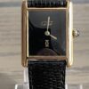 Cartier Tank vermeil GM mécanique Cadran Onyx